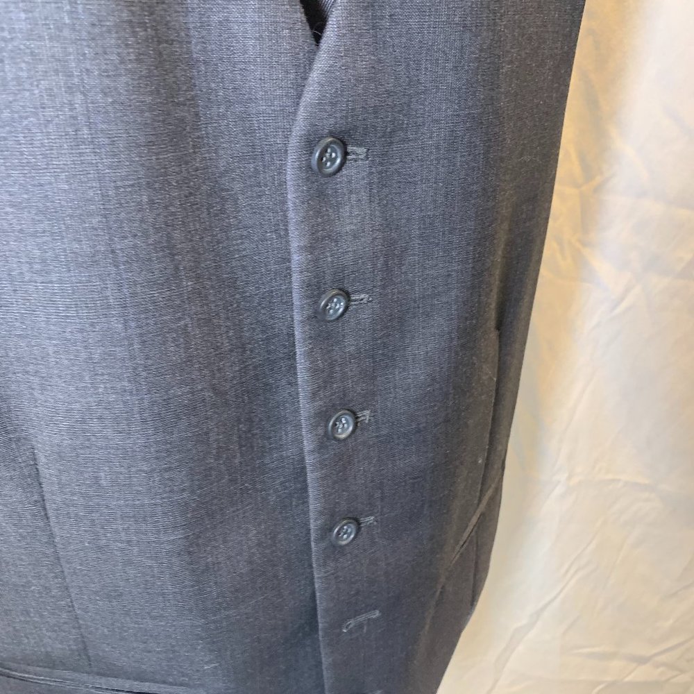 100% Men's Wool Dress Vest - Heather Great